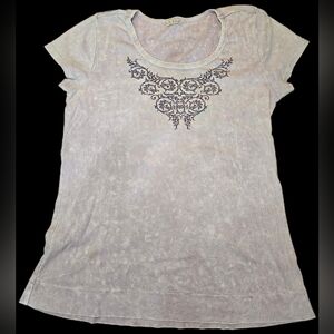 Hanes Light Purple Graphic Tee